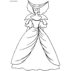 Coloring page: Princess (Characters) #85526 - Free Printable Coloring Pages