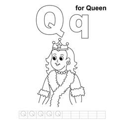Coloring page: Queen (Characters) #106215 - Printable coloring pages