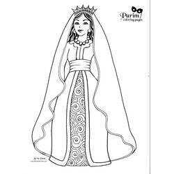 Coloring page: Queen (Characters) #106228 - Printable coloring pages