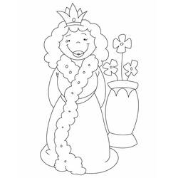 Coloring page: Queen (Characters) #106233 - Printable coloring pages