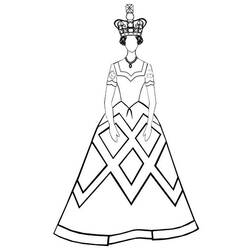 Coloring page: Queen (Characters) #106242 - Free Printable Coloring Pages