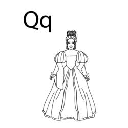 Coloring page: Queen (Characters) #106250 - Free Printable Coloring Pages