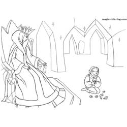 Coloring page: Queen (Characters) #106270 - Free Printable Coloring Pages