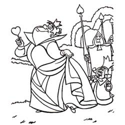 Coloring page: Queen (Characters) #106368 - Free Printable Coloring Pages