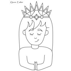 Coloring page: Queen (Characters) #106397 - Printable coloring pages