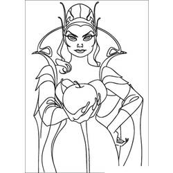 Coloring page: Queen (Characters) #106422 - Free Printable Coloring Pages