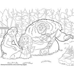 Coloring page: Queen (Characters) #106514 - Printable coloring pages