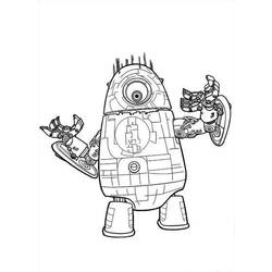 Coloring page: Robot (Characters) #106582 - Free Printable Coloring Pages