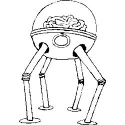 Coloring page: Robot (Characters) #106583 - Free Printable Coloring Pages