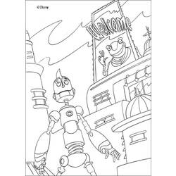 Coloring page: Robot (Characters) #106584 - Free Printable Coloring Pages