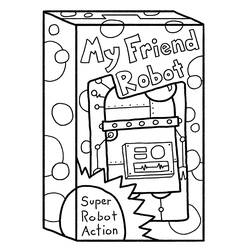 Coloring page: Robot (Characters) #106592 - Free Printable Coloring Pages