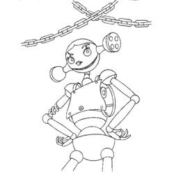 Coloring page: Robot (Characters) #106605 - Free Printable Coloring Pages