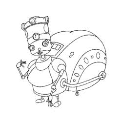 Coloring page: Robot (Characters) #106609 - Free Printable Coloring Pages