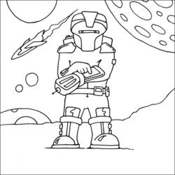 Coloring page: Robot (Characters) #106614 - Free Printable Coloring Pages