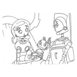 Coloring page: Robot (Characters) #106636 - Free Printable Coloring Pages