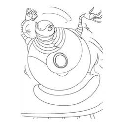 Coloring page: Robot (Characters) #106637 - Free Printable Coloring Pages