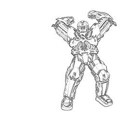 Coloring page: Robot (Characters) #106657 - Free Printable Coloring Pages