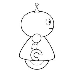 Coloring page: Robot (Characters) #106659 - Free Printable Coloring Pages