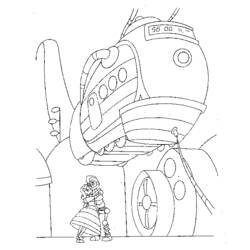 Coloring page: Robot (Characters) #106663 - Free Printable Coloring Pages