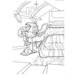 Coloring page: Robot (Characters) #106670 - Free Printable Coloring Pages
