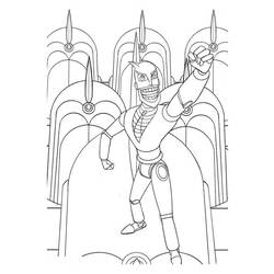 Coloring page: Robot (Characters) #106673 - Free Printable Coloring Pages