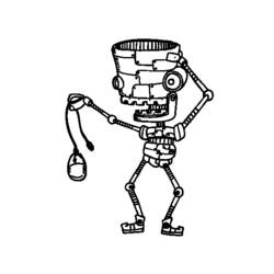 Coloring page: Robot (Characters) #106712 - Free Printable Coloring Pages