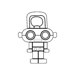 Coloring page: Robot (Characters) #106714 - Free Printable Coloring Pages
