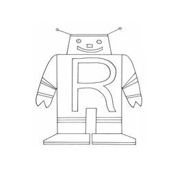Coloring page: Robot (Characters) #106717 - Free Printable Coloring Pages