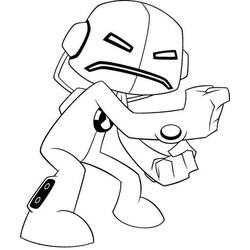 Coloring page: Robot (Characters) #106732 - Free Printable Coloring Pages