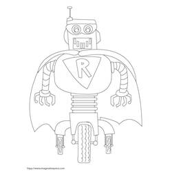 Coloring page: Robot (Characters) #106750 - Free Printable Coloring Pages