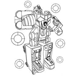 Coloring page: Robot (Characters) #106756 - Free Printable Coloring Pages