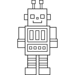 Coloring page: Robot (Characters) #106763 - Free Printable Coloring Pages