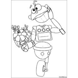 Coloring page: Robot (Characters) #106818 - Free Printable Coloring Pages