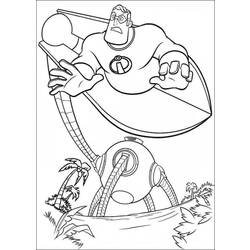 Coloring page: Robot (Characters) #106835 - Free Printable Coloring Pages