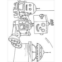 Coloring page: Robot (Characters) #106874 - Free Printable Coloring Pages