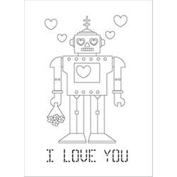 Coloring page: Robot (Characters) #106880 - Free Printable Coloring Pages