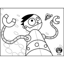 Coloring page: Robot (Characters) #106906 - Free Printable Coloring Pages