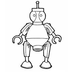 Robot (Characters) coloring page #219005 to print and color