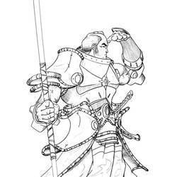 Coloring page: Samurai (Characters) #107273 - Printable coloring pages