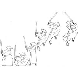 Coloring page: Samurai (Characters) #107367 - Printable coloring pages