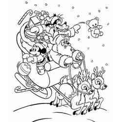 Coloring page: Santa Claus (Characters) #104670 - Free Printable Coloring Pages