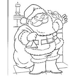 Coloring page: Santa Claus (Characters) #104674 - Free Printable Coloring Pages