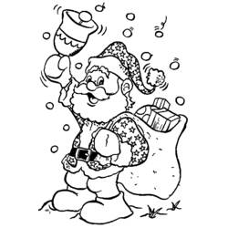 Coloring page: Santa Claus (Characters) #104676 - Free Printable Coloring Pages