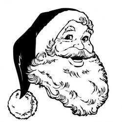 Coloring page: Santa Claus (Characters) #104685 - Free Printable Coloring Pages