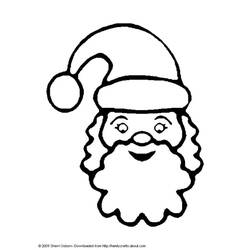 Coloring page: Santa Claus (Characters) #104737 - Free Printable Coloring Pages