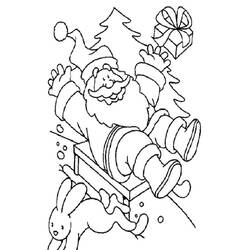 Coloring page: Santa Claus (Characters) #104741 - Free Printable Coloring Pages