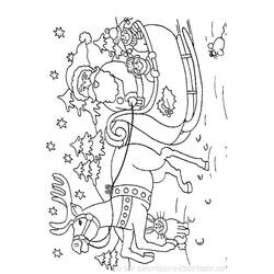 Coloring page: Santa Claus (Characters) #104762 - Free Printable Coloring Pages