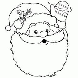 Coloring page: Santa Claus (Characters) #104765 - Free Printable Coloring Pages