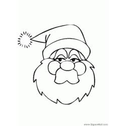 Coloring page: Santa Claus (Characters) #104767 - Free Printable Coloring Pages