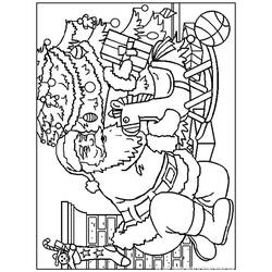 Coloring page: Santa Claus (Characters) #104790 - Free Printable Coloring Pages